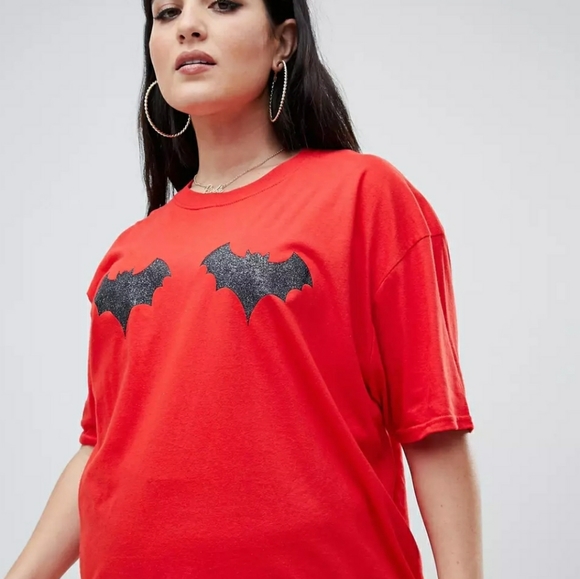 Pretty Little Thing Bats T shirt size 18 - Picture 1 of 6